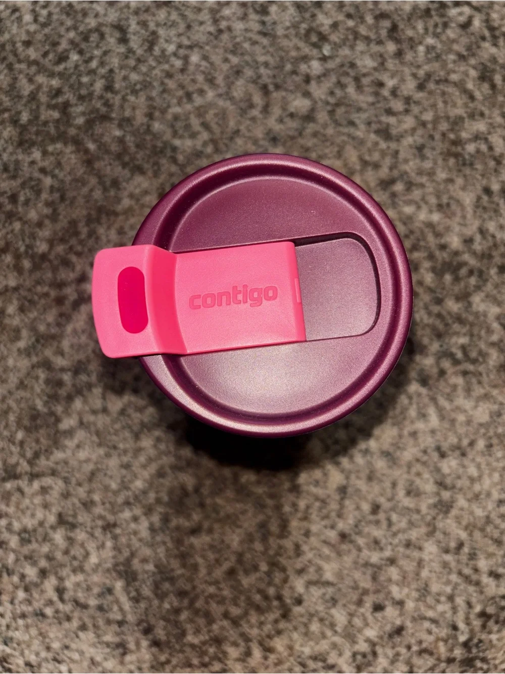 Contigo DualSip NWT 16oz Insulated Travel Mug Water Bottle Electric Bloom